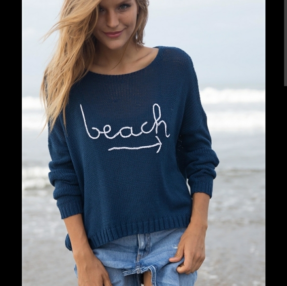 Wooden Ships Sweaters - Wooden ships BEACH sweater